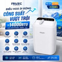 Điều hoà 2 chiều di động Frilec 14000BTU  thương hiệu Đức, tích hợp Hút Ẩm