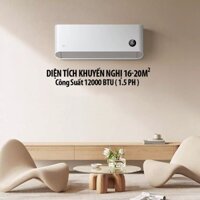 Điều Hòa 2 Chiều Xiaomi 12000 BTU 2 chiều - KFR-35GW/N1A3-1.5 HP- thanh lọc không khí, tiết kiệm điện kết nối App Mihome