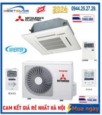 Điều Hòa Âm Trần Cassette Mitsubishi Inverter 2 Chiều 42.000 BTU (FDT125VH/FDC125VNP-W)