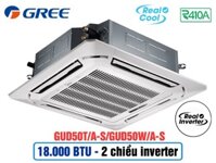 Điều hòa âm trần Gree 2 chiều 18.000btu Inverter GUD50T/A-S/GUD50W/A-S