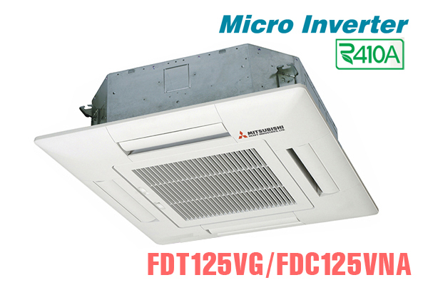 Điều hòa Âm trần Mitsubishi 45000 BTU 2 chiều Inverter FDT125VG/FDC125VNA gas R-410A