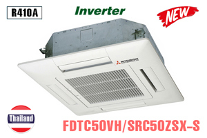 Điều hòa âm trần Mitsubishi Inverter 18000 BTU 2 chiều FDTC50VH/SRC50ZSX-W2 gas R-32
