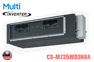 Điều hòa Panasonic Inverter 9000 BTU 2 chiều CS-MZ25WD3H8A gas R-32