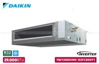 Điều Hòa Âm Trần Nối Ống Gió Daikin Inverter 1 Chiều 30000 BTU FBFC85DVM9/RZFC85DY1