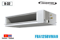Điều hòa âm trần nối ống gió Daikin 45000BTU 2 chiều inverter 3 Pha FBA125BVMA9/RZA125DY1