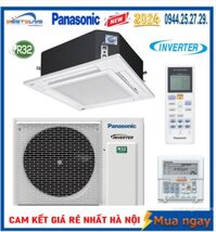 Điều hòa âm trần Panasonic 24000BTU Inventer S-2430PU3H/U-24PR1H5 Mới 2024