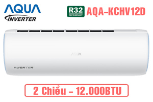 Điều hòa Aqua Inverter 12000 BTU 1 chiều AQA-KCHV12D gas R-32