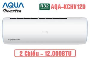 Điều hòa Aqua Inverter 12000 BTU 1 chiều AQA-KCHV12D gas R-32