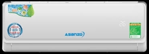 Điều hòa Asanzo 12000 BTU 1 chiều S12A gas R-410A