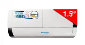 Điều hòa Asanzo 12000 BTU 1 chiều Inverter K12A gas R-410A