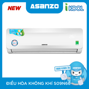 Điều hòa Asanzo 18000 BTU 1 chiều S18N66 gas R-410A