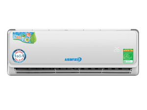 Điều hòa Asanzo 9000 BTU 1 chiều Inverter K09A gas R-410A
