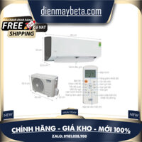 Điều hòa Beko Inverter 1 HP RSVH09VS 100% Bảo đảm