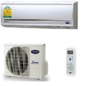 Điều hòa Carrier Inverter 10000 BTU 1 chiều 38/42CVUR010 gas R-410A