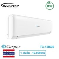 Điều hoà Casper 12.000 Btu 1 chiều Inverter TC12IS36