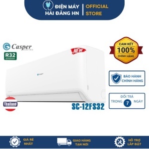 Điều hòa Casper 12000 BTU 2 chiều SH-12FS32 gas R-32