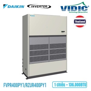 Điều hòa Daikin Inverter 136000 BTU 1 chiều FVPR400PY1/RZUR400PY1 gas R-410A