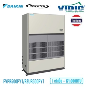 Điều hòa Daikin Inverter 171000 BTU 1 chiều FVPR500PY1/RZUR500PY1 gas R-410A