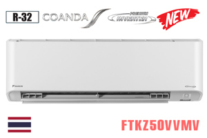 Điều hòa Daikin Inverter 18000 BTU 1 chiều FTKZ50VVMV gas R-32