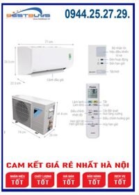 Điều hòa Daikin 1 chiều 9000 BTU FTF25XAV1V