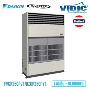 Điều hòa Daikin Inverter 91000 BTU 1 chiều FVGR250PV1/RZUR250PY1 gas R-410A