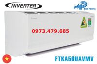 Điều hòa Daikin 1 chiều 18000BTU  Inverter model FTKB50WAVMV