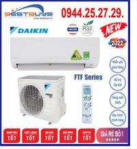 Điều hòa Daikin 12000BTU 1 chiều FTF35UV1V,(FTF35UV1V) GAS R-32 MỚI 2020