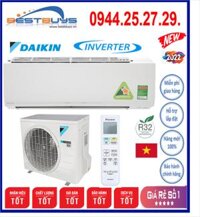 Điều hòa Daikin 2 chiều 12000BTU inverter FTHF35VAVMV