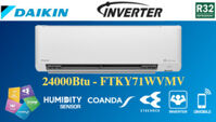 Điều hòa Daikin 24000btu inverter FTKY71WVMV