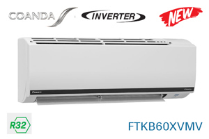 Điều hòa Daikin Inverter 21000 BTU 1 chiều FTKB60XVMV/RKB60XVMV gas R-32