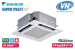 Điều hòa Daikin Inverter 21000 BTU 2 chiều FFA60RV1V gas R-32
