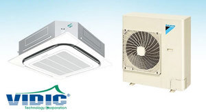 Điều hòa Daikin Inverter 34000 BTU 1 chiều FCF100CVM/RZF100CYM gas R-32 - Điều khiển không dây