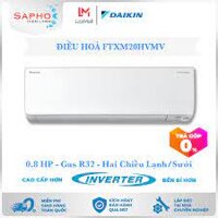 Điều Hoà Daikin Inverter FTXM20HVMV 0.8HP 7200btu Gas R32 Treo Tường 2 Chiều Lạnh Suởi Loại Tiêu Chuẩn Máy Lạnh Daikin – giá 11.734.000 ₫