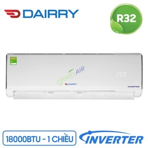 Điều hòa Dairry 18000 BTU 1 chiều Inverter i-DR18KC gas R32