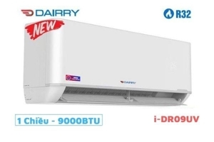 Điều hòa Dairry 9000 BTU 1 chiều Inverter i-DR09UV gas R-32