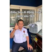 Điều Hòa Di Động Fruit Ding - Điều hòa Mini dùng cắm trại phòng trọ vừa và nhỏ- Làm lạnh 16 độ - Máy nén Gas R134a