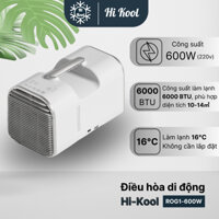 Điều Hòa Di Động Hi-Kool 600W 6000BTU - Công Suất Cao - Làm Lạnh Sâu