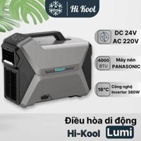 Điều hòa di động HiKool Lumi 24V DC 4000BTU