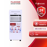 Điều hòa di động nhập khẩu Fujihome PAC07 công suất 7000BTU điều khiển từ xa  - Bảo hành 24 tháng