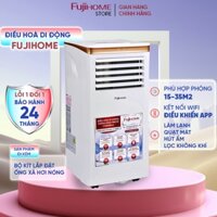 Điều hòa đứng di động nhập khẩu Fujihome 10.000BTU, máy lạnh di động 1 cục mini chính hãng