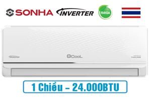 Điều hòa Ecool 24000 BTU 1 chiều Inverter ECL-1I24FL gas R-410A