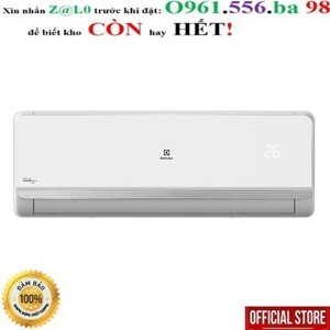Điều hòa Electrolux Inverter 12000 BTU 1 chiều ESV12CRR-C3 gas R-410A