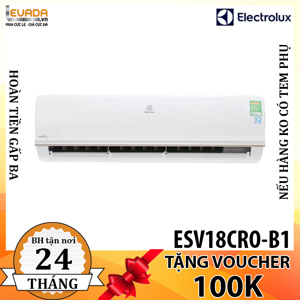 Điều hòa Electrolux Inverter 18000 BTU 1 chiều ESV18CRO-B1 gas R-32