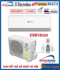 Điều hòa Electrolux 18000 BTU 1 chiều ESM18C6SF Mới 2026