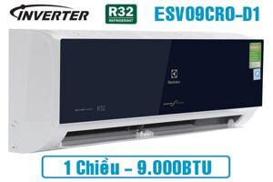 Điều hòa Electrolux Inverter 9000 BTU 1 chiều ESV09CRO-D1 gas R-410A