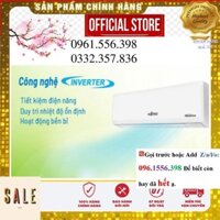 Điều hòa Fujitsu 24000BTU 1 chiều inverter ASAG24CPTA-V, mới 100%, hàng chính hãng -  SALE||