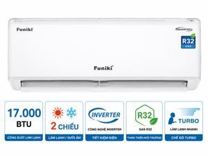 Điều hòa Funiki Inverter 18000 BTU 1 chiều HIC 18TMU.ST3 gas R-32