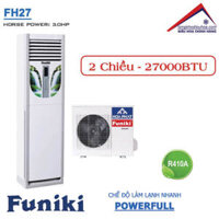 Điều hòa Funiki tủ đứng 2 chiều 27.000BTU FH27