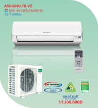 Điều hòa General 2 chiều inverter ASGG09LLTB-V 9000BTU