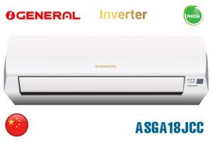 Điều hòa General 18000 BTU 1 chiều Inverter ASGA18JCC/A0GR18JCC (AOGR18JCC) gas R-410A